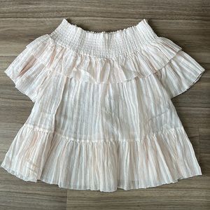 NWT Ulla Johnson Blouse in Rose size 6